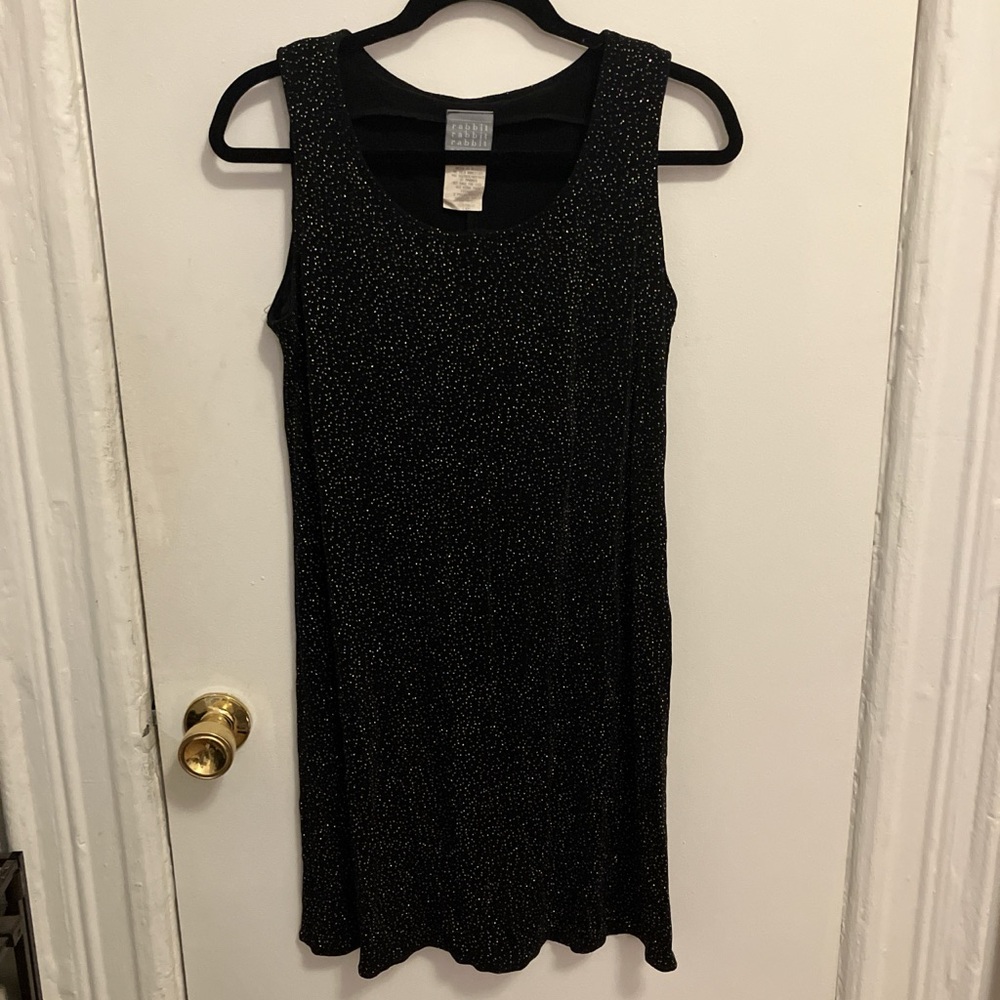 Vintage sparkly body con dress